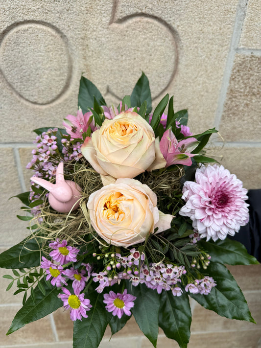 Osterstrauß rosa
